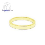 แหวนทอง แหวนเกลี้ยง แหวนแต่งงาน  -  R1005G-18K